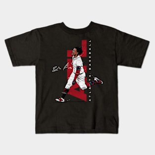 ronald acuna jr vertical Kids T-Shirt